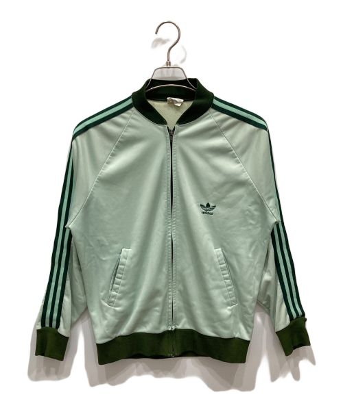 adidas（アディダス）adidas (アディダス) 80’sトラックジャケット ライムグリーン サイズ:Mの古着・服飾アイテム