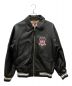 AVIREX（アヴィレックス）の古着「LIGHT SIGNATURE VARSITY JACKET ライト シグネチャー ヴァーシティ ジャケット 」｜ブラック