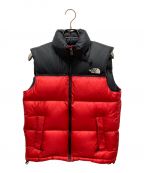 THE NORTH FACEザ ノース フェイス）の古着「Nuptse Vest ヌプシ ベスト」｜レッド