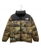 THE NORTH FACEザ ノース フェイス）の古着「Novelty Nuptse Jacket ﾉｳﾞｪﾙﾃｨ ﾇﾌﾟｼ ｼﾞｬｹｯﾄ」｜オリーブ