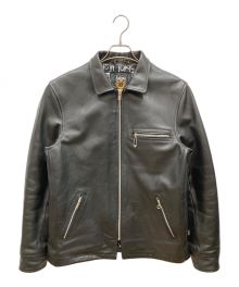 Schott×stussy（ショット×ステューシー）の古着「Classic Truck Jacket」｜ブラック