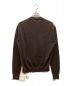 JIL SANDER (ジルサンダー) Crew Neck Wool Long Sleeves Designers Sweaters ブラウン サイズ:48：14000円