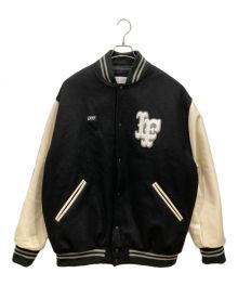 Lafayette（ラファイエット）の古着「WORLD CHAMPS 2021 LF LOGO STADIUM JACKET　ワールドチャンプ2023LFロゴスタジアムジャケット」｜ブラック