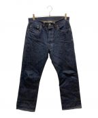 SUGAR CANEシュガーケーン）の古着「13.5oz. BLUE DENIM WAIST OVERALLS」｜インディゴ