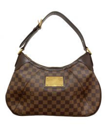 LOUIS VUITTON（ルイ ヴィトン）の古着「ダミエ　テムズGM　ショルダーバッグ」｜ブラウン