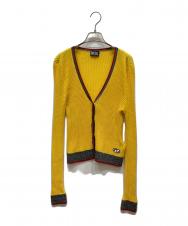 DIESEL (ディーゼル) M-ARIANNE-CARDIGAN イエロー サイズ:ＸＬ