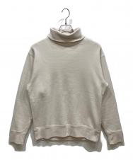 ATON (エイトン) ZERO TSURI URAKE HIGHNECK SWEATSHIRT アイボリー サイズ:02