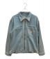 stussy（ステューシー）の古着「Denim Zip Up Work Shirt」｜インディゴ