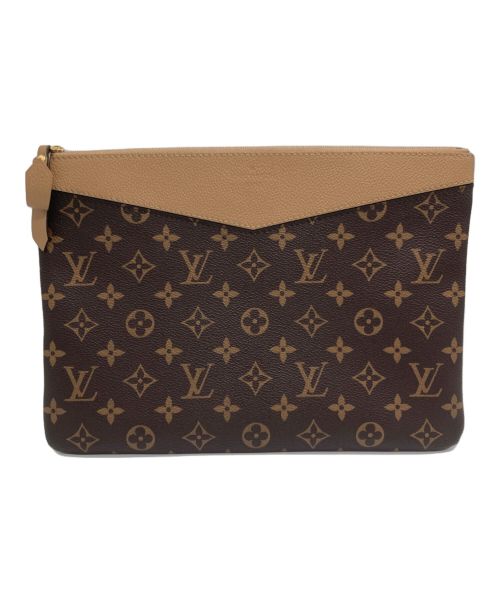 LOUIS VUITTON（ルイ ヴィトン）LOUIS VUITTON (ルイ ヴィトン) デイリーポーチ モノグラム ブラウンの古着・服飾アイテム