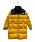 THE NORTH FACEザ ノース フェイス）の古着「Long Nuptse Coat　ロングヌプシコート」｜イエロー