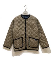 LAVENHAM（ラベンハム）の古着「LAVENSTER キルティングジャケット」｜ベージュ