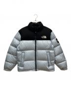 THE NORTH FACEザ ノース フェイス）の古着「NOVELTY NUPTSE DOWN JACKET　ノベルティヌプシダウンジャケット」｜ブルー×ブラック