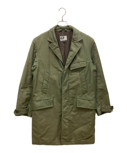 Engineered Garments（エンジニアド ガーメンツ）Engineered Garments (エンジニアド ガーメンツ) ウールライナー付ミリタリーコート オリーブ サイズ:Sの古着・服飾アイテム