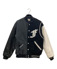 FORSOMEONE（フォーサムワン）の古着「VARSITY CLUB JACKET」｜ブラック×グレー