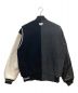 FORSOMEONE (フォーサムワン) VARSITY CLUB JACKET ブラック×グレー サイズ:48：20000円