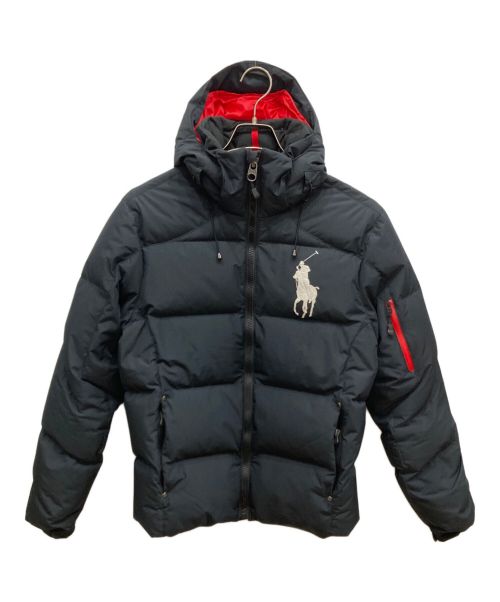 POLO RALPH LAUREN（ポロ・ラルフローレン）POLO RALPH LAUREN (ポロ・ラルフローレン) ビッグポニー2WAYダウンジャケット ブラック サイズ:XSの古着・服飾アイテム