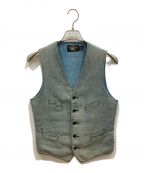 RRLダブルアールエル）の古着「1930s Style Abrams Indigo Vest」｜ブルー