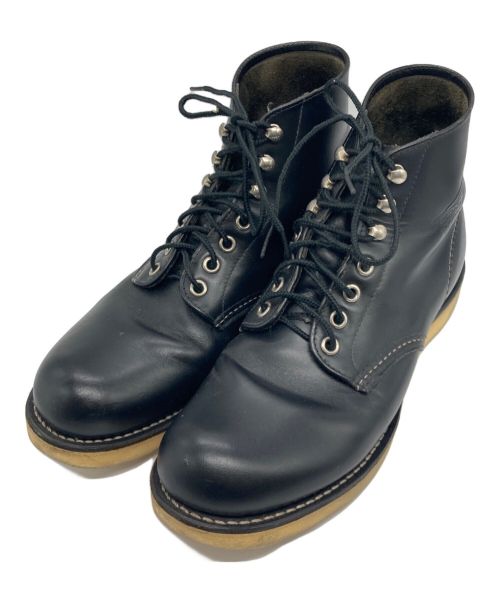 RED WING（レッドウィング）RED WING (レッドウィング) 6インチクラシックラウンド ブラック サイズ:25の古着・服飾アイテム