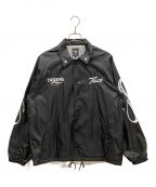 RATSラッツ）の古着「DOZENS COACH JACKET」｜ブラック