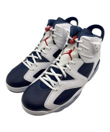 NIKE（ナイキ）の古着「Air Jordan 6 Retro "White and Midnight Navy"」｜ホワイト×ネイビー