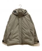 DANTONダントン）の古着「ARMY HOODED DOWN JACKET」｜カーキ