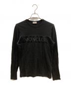 MONCLERモンクレール）の古着「MAGLIA-T-SHIRT」｜ブラック