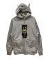 BAPE BY A BATHING APE（ベイプバイアベイシングエイプ）の古着「DC Comic Batman Full Zip Hoodie」｜グレー