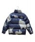 THE NORTH FACE (ザ ノース フェイス) Supreme (シュプリーム) Bleached Denim Print Nuptse Jacket ブルー サイズ:Ⅿ：45000円