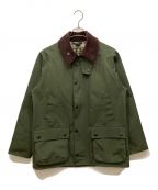 Barbourバブアー）の古着「ノンワックスBEDALE JACKET」｜オリーブ