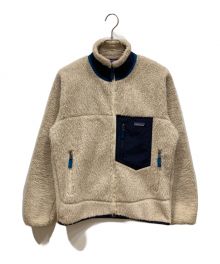 Patagonia（パタゴニア）の古着「Classic Retro-X Jacket」｜ベージュ×ネイビー