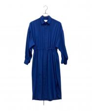 HYKE (ハイク) 21SS SHIRT DRESS ブルー サイズ:1