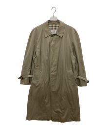 Aquascutum（アクアスキュータム）の古着「ステンカラーコート」｜カーキ