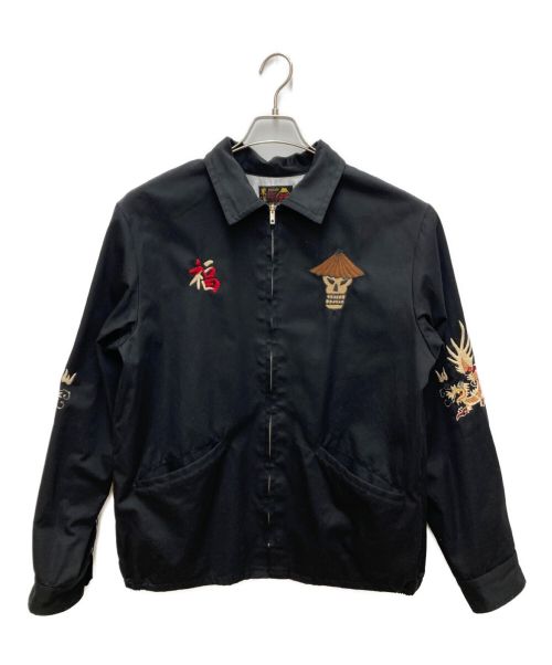 テーラー東洋（テーラートウヨウ）テーラー東洋 (テーラートウヨウ) Late 1960s Style Cotton Vietnam Jacket “SKULL”(1960スタイルコットンベトナムジャケット スカル) ブラック サイズ:Lの古着・服飾アイテム