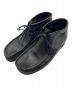 CLARKS（クラークス）の古着「Wallabee BLACK LEATHER」｜ブラック