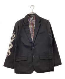 CENTURION BOYS CLUB（センチュリオン ボーイズ クラブ）の古着「TAILORED JACKET/テーラードジャケット」｜ブラック