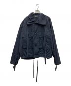 UNUSEDアンユーズド）の古着「Nylon Pocket Jacket」｜ブラック