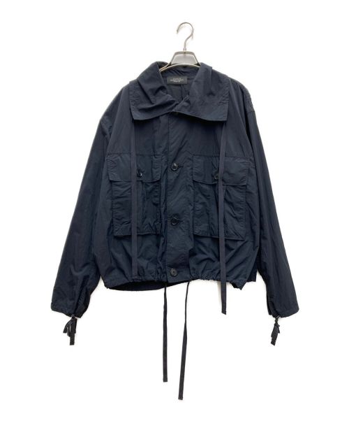 UNUSED（アンユーズド）UNUSED (アンユーズド) Nylon Pocket Jacket ブラック サイズ:3の古着・服飾アイテム