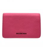 BALENCIAGAバレンシアガ）の古着「VILLE MINI WALLET」｜ショッキングピンク