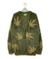 HUF（ハフ）の古着「PLANTLIFE CARDIGAN」｜グリーン