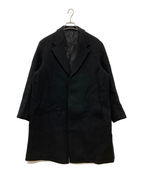 STEVEN ALAN（スティーブンアラン）STEVEN ALAN (スティーブンアラン) 100S MELTON CHESTER COAT ブラック サイズ:Sの古着・服飾アイテム