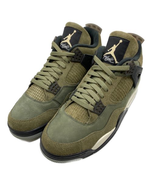 NIKE（ナイキ）NIKE (ナイキ) NIKE AIR JORDAN 4 RETRO SE CRAFT OLIVE グリーン サイズ:28.5cmの古着・服飾アイテム