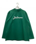 BELLMOREベルモーレ）の古着「STRETCH LS MOCKNECK」｜グリーン