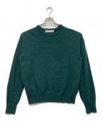 L'appartementアパルトモン）の古着「Cashmere C/N Poncho Knit」｜グリーン