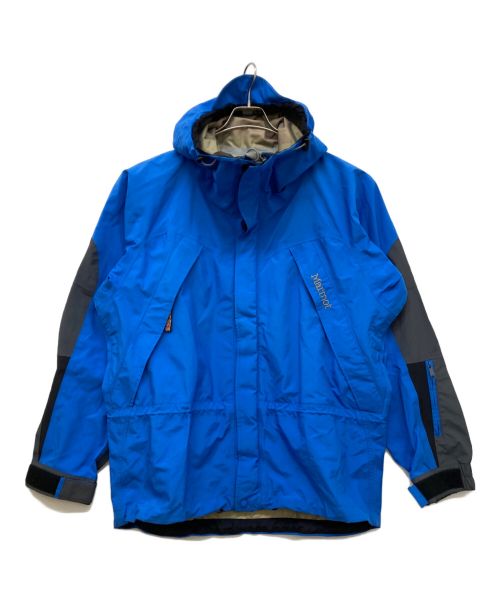 MARMOT（マーモット）Marmot (マーモット) 3レイヤーナイロンジャケット ブルー サイズ:Mの古着・服飾アイテム