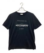 Saint Laurent Parisサンローランパリ）の古着「Where Were You at Night Tシャツ」｜ブラック