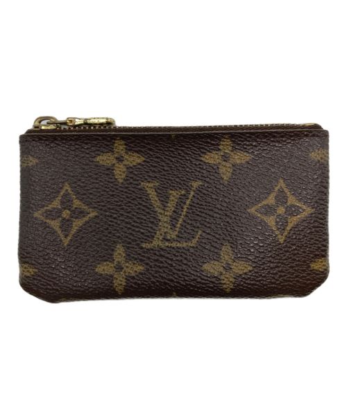 LOUIS VUITTON（ルイ ヴィトン）LOUIS VUITTON (ルイ ヴィトン) コインケース モノグラム ポシェット・クレ ブラウンの古着・服飾アイテム