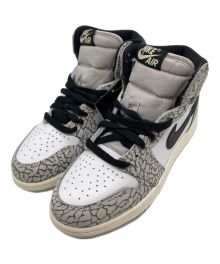 NIKE（ナイキ）の古着「GS Air Jordan 1 High OG "White Cement"」｜グレー