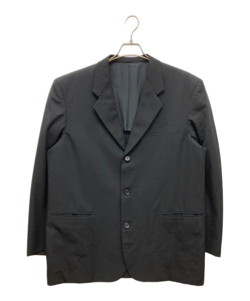 COMME des GARCONS HOMME（コムデギャルソン オム）COMME des GARCONS HOMME (コムデギャルソン オム) テーラードジャケット ブラック サイズ:Mの古着・服飾アイテム