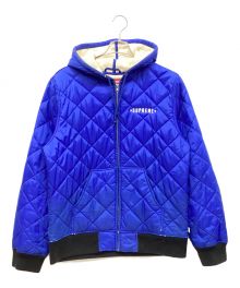 SUPREME×INDEPENDENT（シュプリーム×インディペンデント）の古着「Quilted Nylon Jacket」｜ブルー