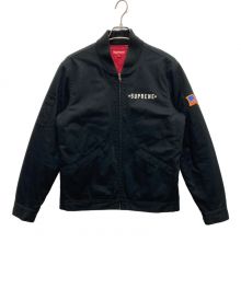 SUPREME×INDEPENDENT（シュプリーム×インディペンデント）の古着「Independent Work Jacket」｜ブラック